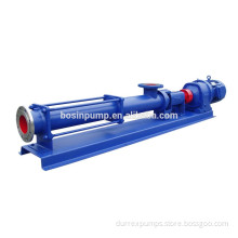 Factory single screw maritime sewage cutter screw pump